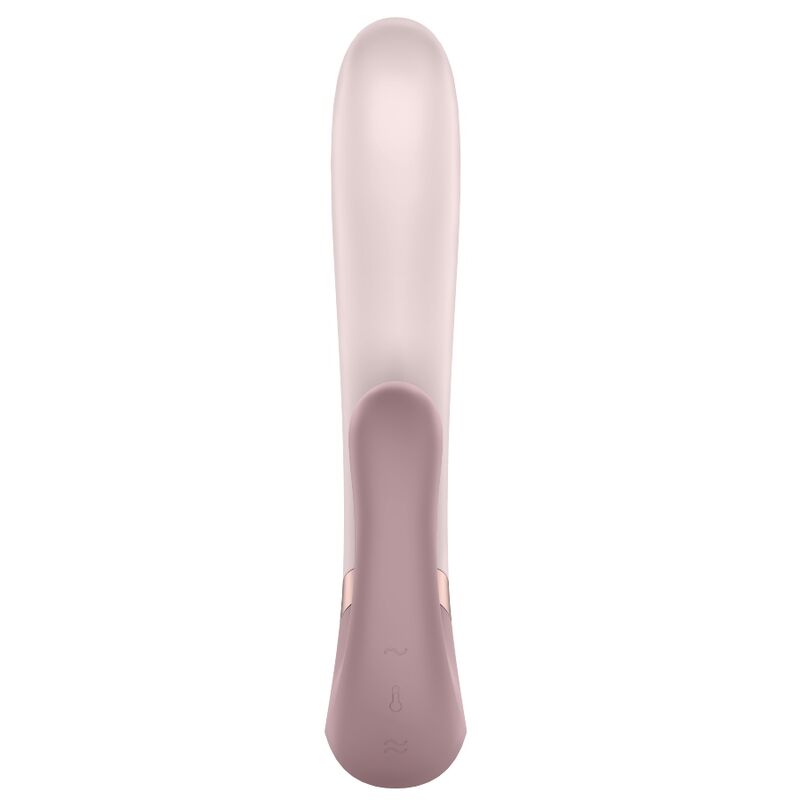 SATISFYER HEAT WAVE VIBRATOR APP PINK