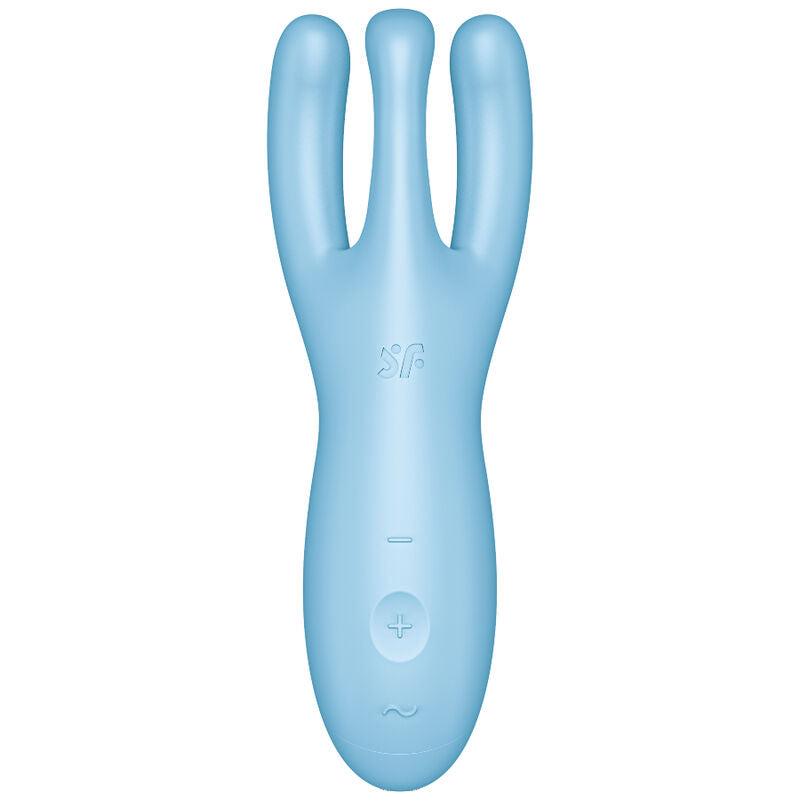 SATISFYER THREESOME 4 VIBRATOR APP BLUE