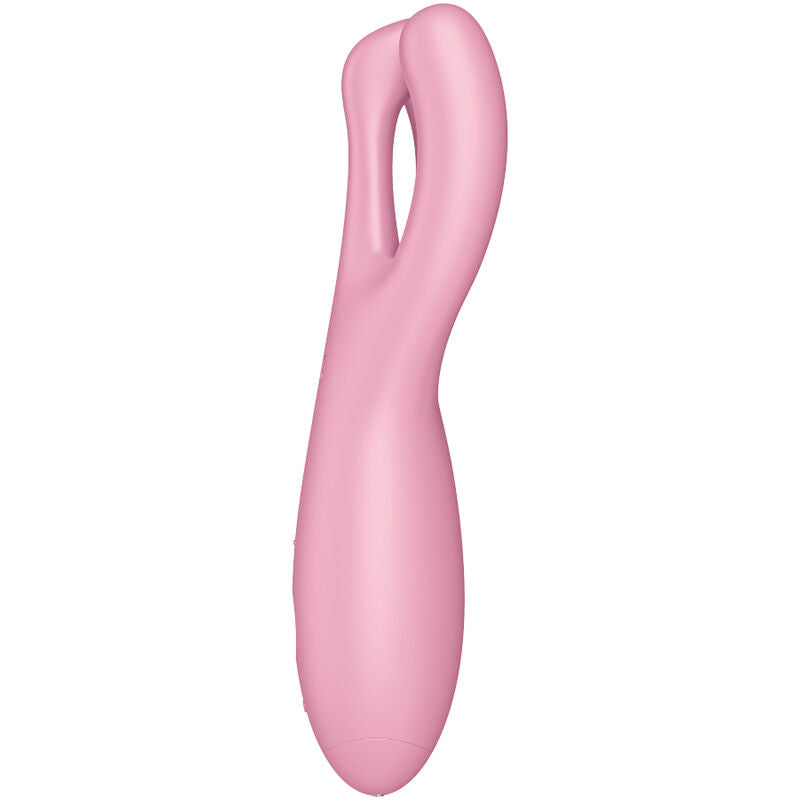 SATISFYER THREESOME 4 VIBRATOR APP PINK