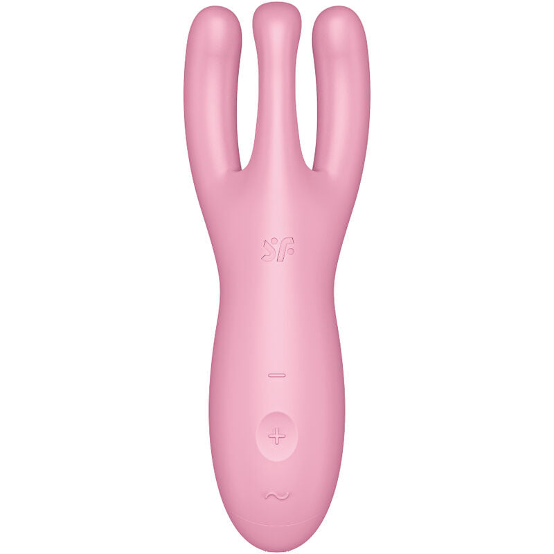 SATISFYER THREESOME 4 VIBRATOR APP PINK