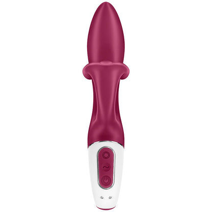 SATISFYER EMBRACE ME GSPOT VIBRATOR BERRY