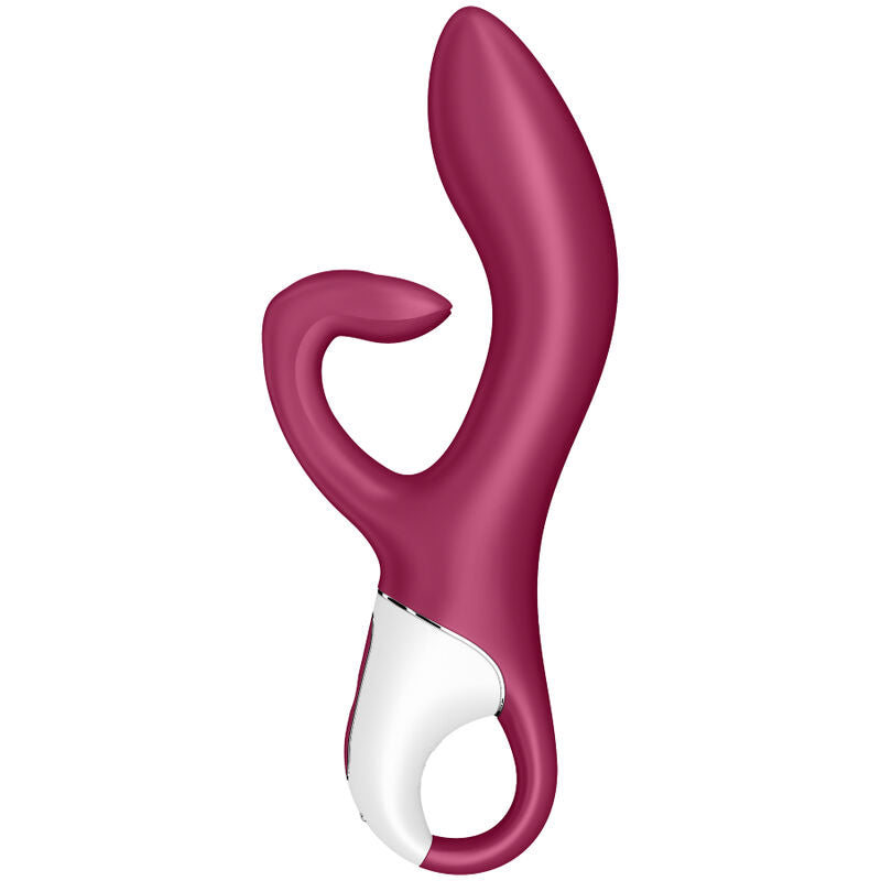 SATISFYER EMBRACE ME GSPOT VIBRATOR BERRY