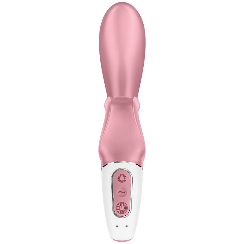 SATISFYER HUG ME RABBIT VIBRATOR APP PINK