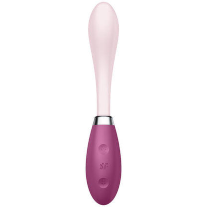 SATISFYER G SPOT FLEX 3 MULTI VIBRATOR RED