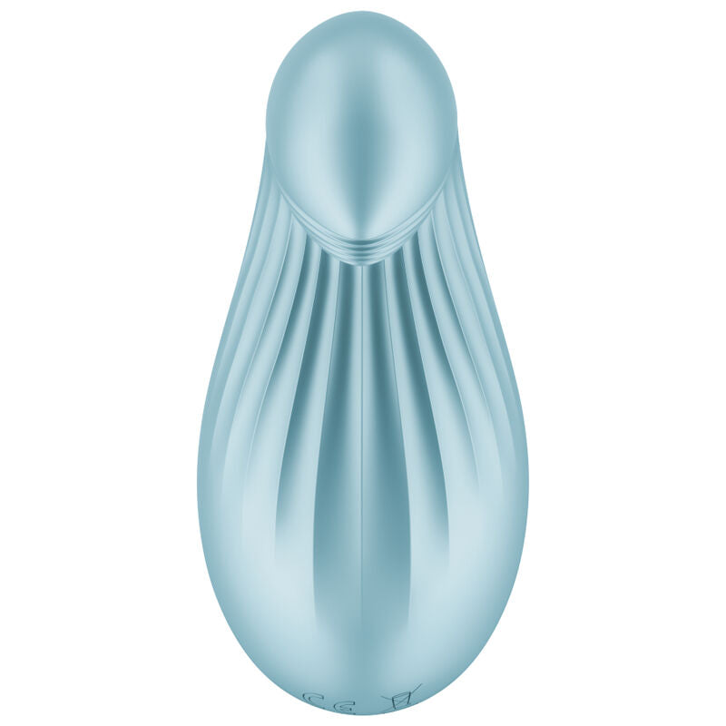 SATISFYER DIPPING DELIGHT LAY ON VIBRATOR BLUE