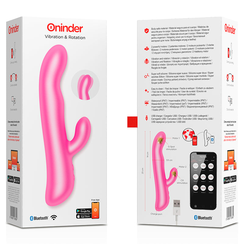 ONINDER OSLO VIBRATION ROTATION PINK FREE APP