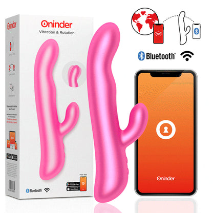 ONINDER OSLO VIBRATION ROTATION PINK FREE APP