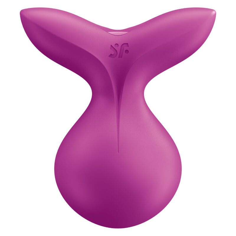 SATISFYER VIVA LA VULVA 3 LAY ON VIBRATOR VIOLET