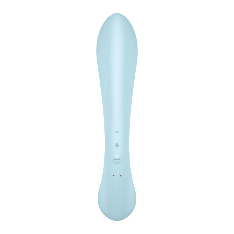 SATISFYER TRIPLE OH HYBRID VIBRATION BLUE