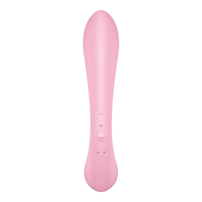 SATISFYER TRIPLE OH HYBRID VIBRATION PINK