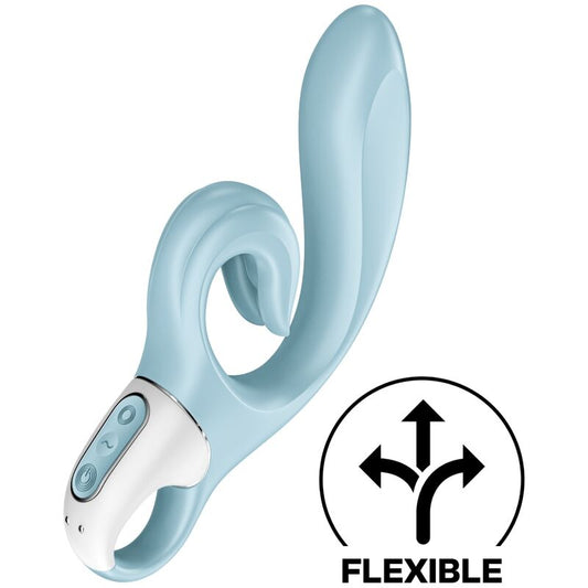 SATISFYER LOVE ME RABBIT VIBRATION BLUE