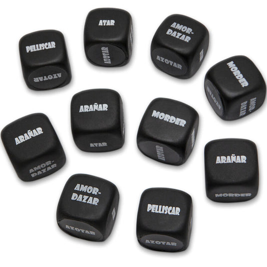 DIABLO PICANTE BLACK SADO DICE 3 x 3 MM