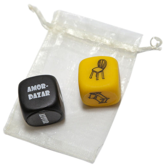 DIABLO PICANTE GAME BAG WITH SADO DICE 3 MM x 3 MM ITEM DICE