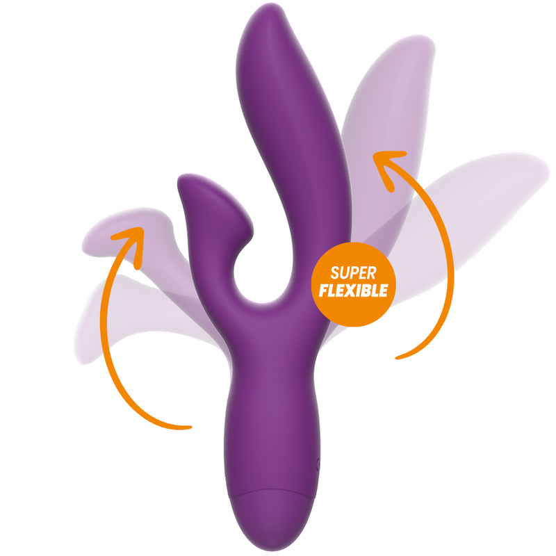 REWOLUTION REWOFUN FLEXIBLE VIBRATOR WITH RABBIT