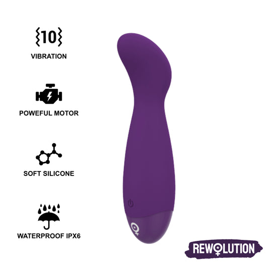 REWOLUTION REWOPULSE FLEXIBLE VIBRATOR G POINT STIMULATOR