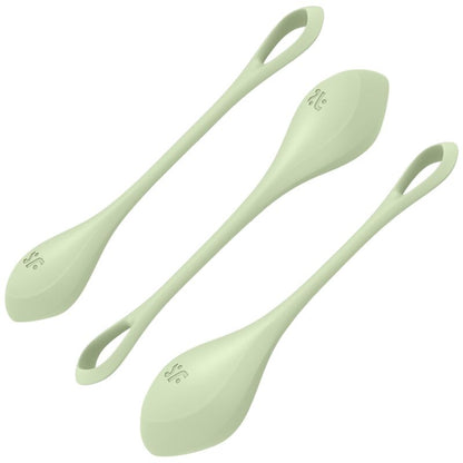 SATISFYER YONI POWER 2 TRAINING SET GREEN