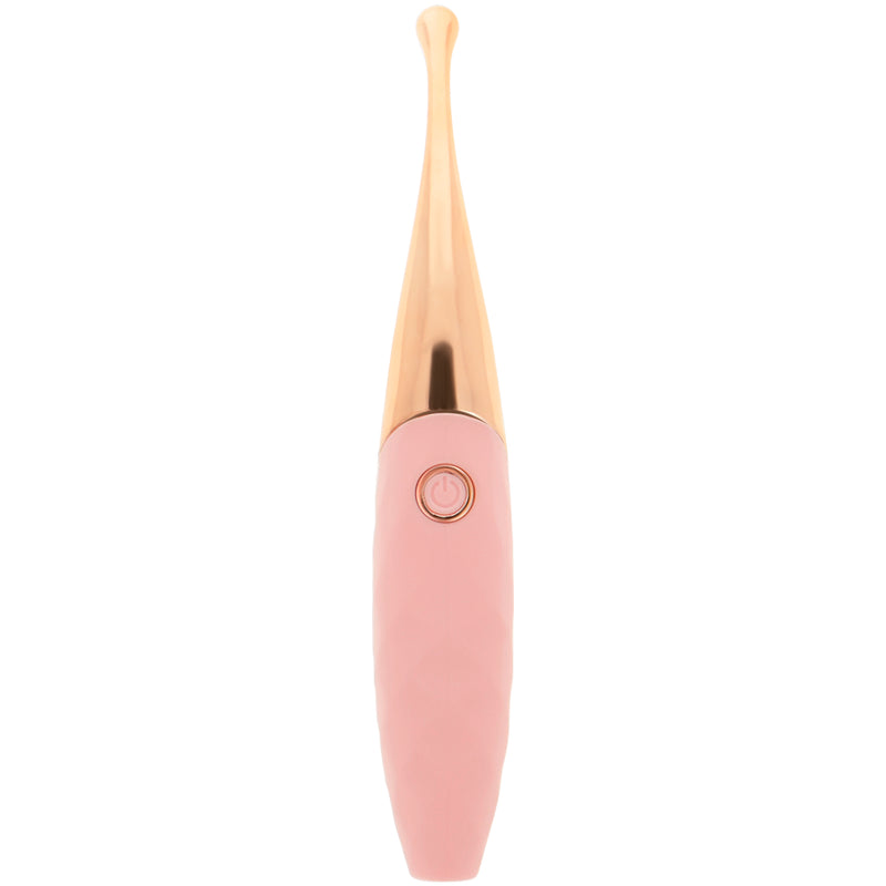 OHMAMA RECHARGEABLE CLITORIS STIMULATOR 36 PINK PINKGOLD MODES