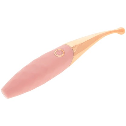 OHMAMA RECHARGEABLE CLITORIS STIMULATOR 36 PINK PINKGOLD MODES