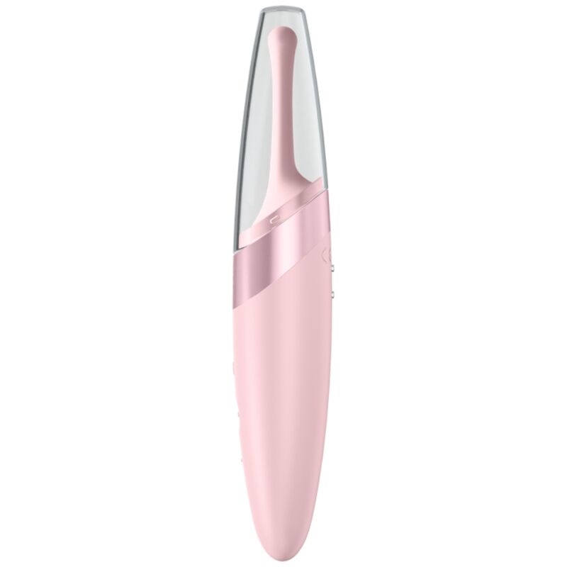 SATISFYER TWIRLING DELIGHT CLIT TIP VIBRATOR PINK