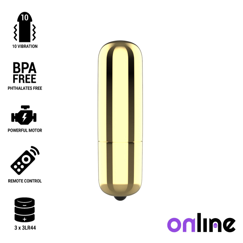 ONLINE MINI BULLET VIBE GOLDEN