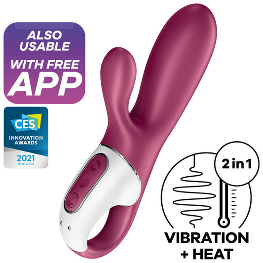 SATISFYER HOT BUNNY GSPOT VIBRATOR