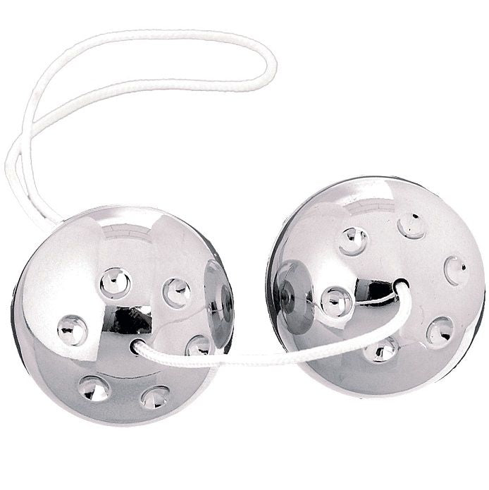 SEVEN CREATIONS SILVER GEISHA BALLS SILVER SHADES