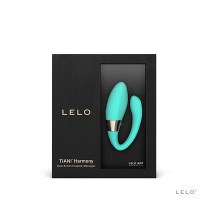 LELO TIANI HARMONY AQUA GREEN COUPLE MASSAGER