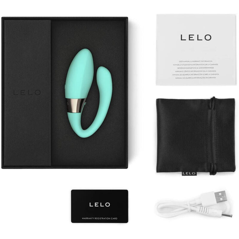 LELO TIANI HARMONY AQUA GREEN COUPLE MASSAGER