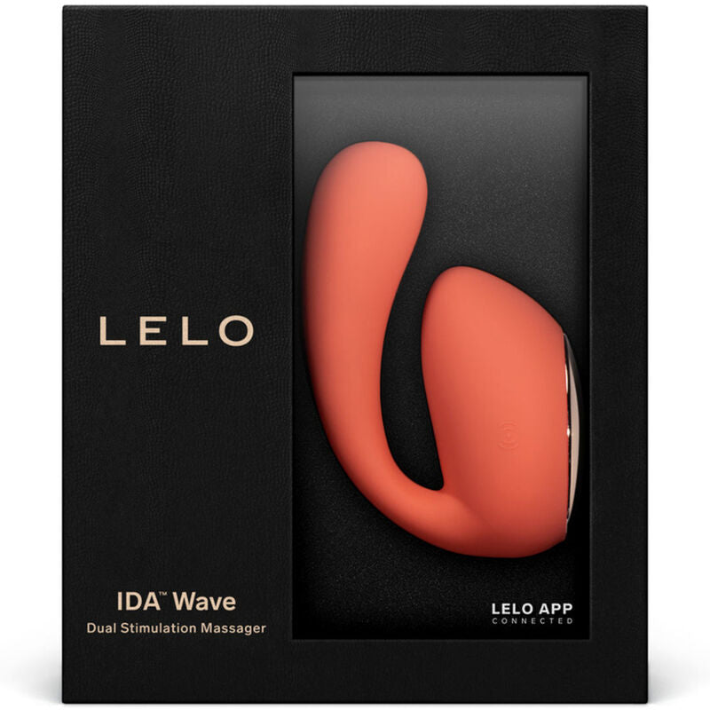 LELO IDA WAVE CORAL COUPLES MASSAGER