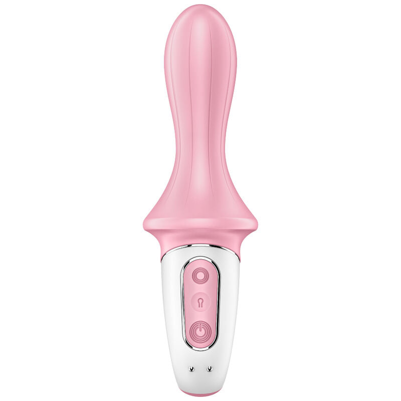 SATISFYER AIR PUMP BOOTY 5 INFLATABLE ANAL VIBRATOR PINK