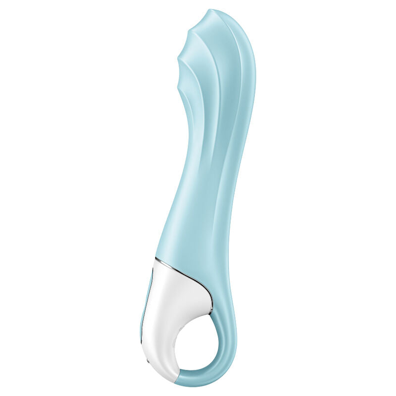 SATISFYER AIR PUMP VIBRATOR 5 INFLATABLE G SPOT VIBRATOR APP BLUE