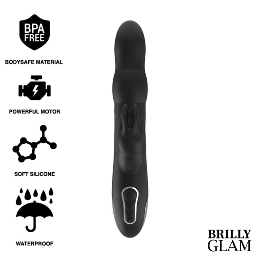 BRILLY GLAM MOEBIUS RABBIT VIBRATOR ROTATOR COMPATIBLE WITH WATCHME WIRELESS TECHNOLOGY