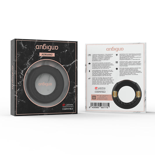 ANBIGUO ADRIANO VIBRATING RING COMPATIBLE WITH WATCHME WIRELESS TECHNOLOGY