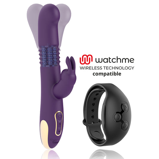 TREASURE BASTIAN RABBIT UP DOWN ROTATOR VIBRATOR COMPATIBLE WITH WATCHME WIRELESS TECHNOLOGY