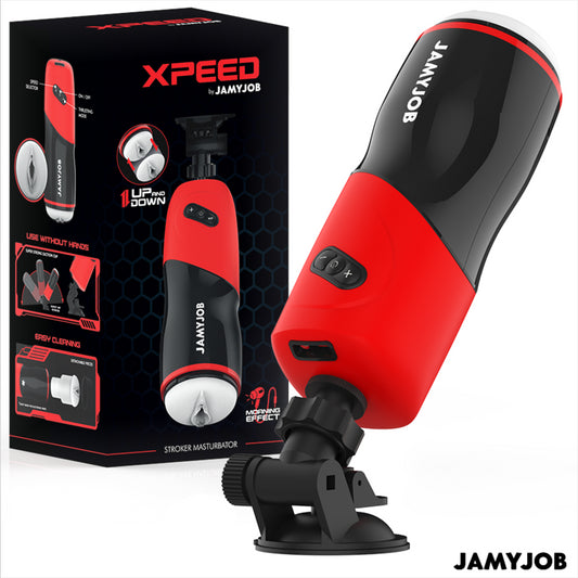 JAMYJOB XPEED AUTOMATIC VAGINA MASTURBATOR 5 SUCTION MODES