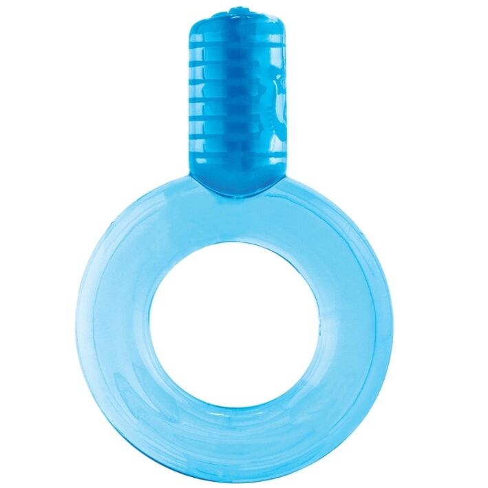 SCREAMING O GO BLUE VIBRATING RING