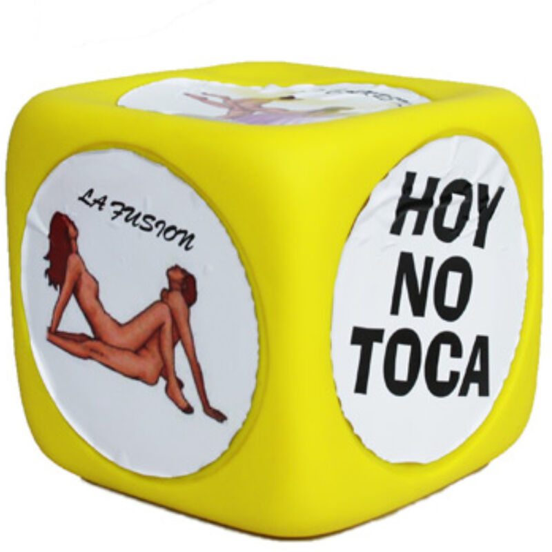 DIABLO PICANTE SUPER LARGE KAMASUTRA DICE OF POSTURES YELLOW