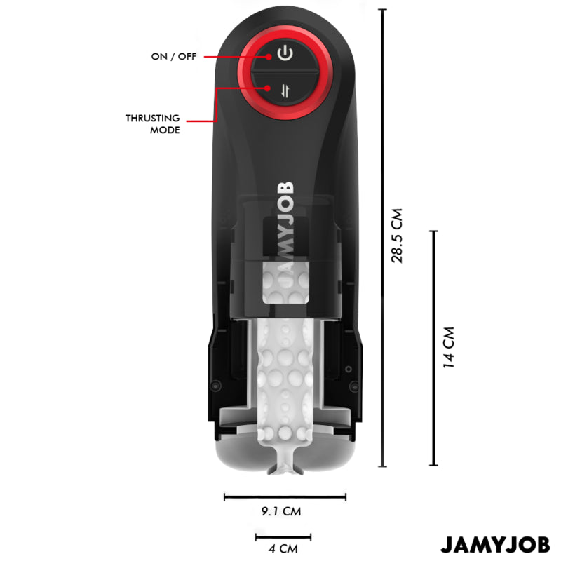 JAMYJOB GRAVITY AUTOMATIC VAGINA MASTURBATOR 5 SUCTION MODES