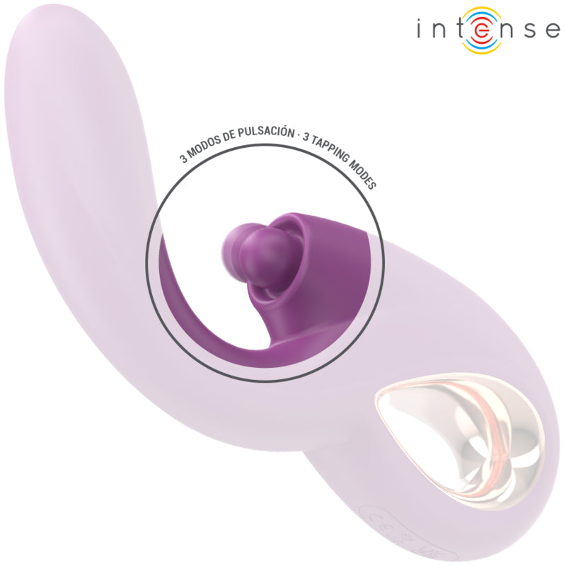 INTENSE LALI MULTIFUNCTION G SPOT VIBRATOR TAPPING THRUST VIBRATION PURPLE