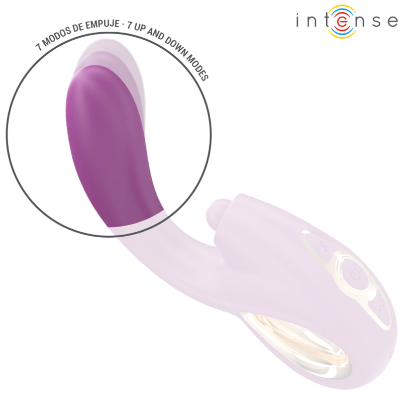 INTENSE LALI MULTIFUNCTION G SPOT VIBRATOR TAPPING THRUST VIBRATION PURPLE