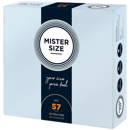 MISTER SIZE CONDOM SIZE L 57 MM 36 UNITS