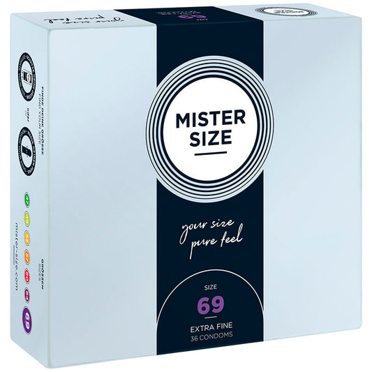 MISTER SIZE CONDOMS SIZE XXXL 69 MM 36 UNITS