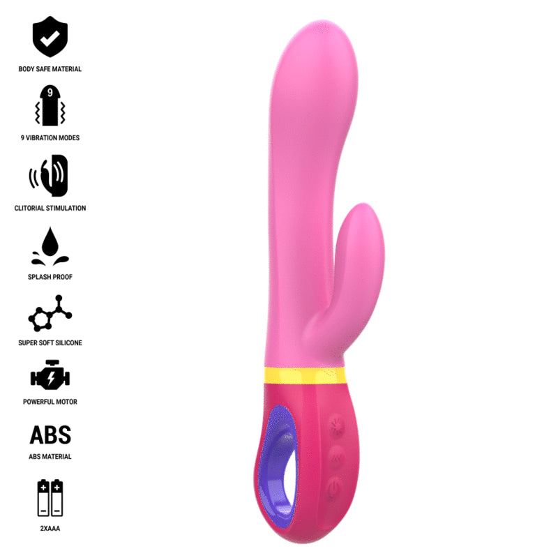 INTENSE DAPHNE RABBIT VIBRATOR PINK