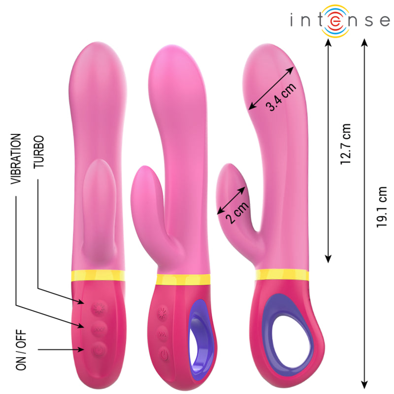 INTENSE DAPHNE RABBIT VIBRATOR PINK