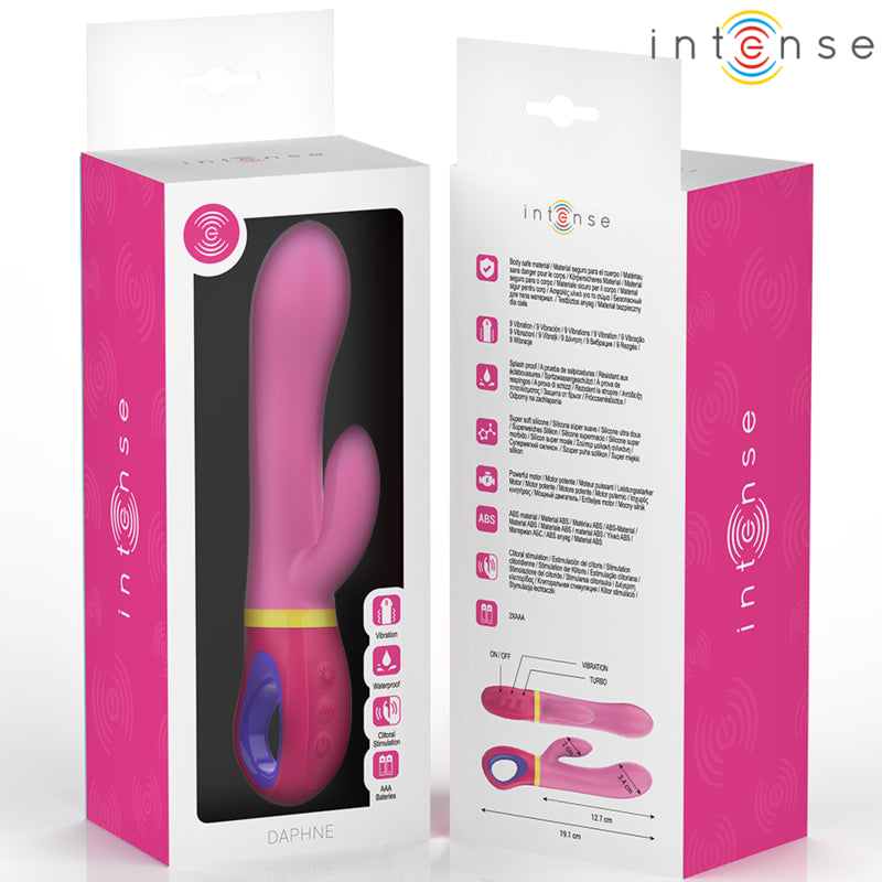 INTENSE DAPHNE RABBIT VIBRATOR PINK