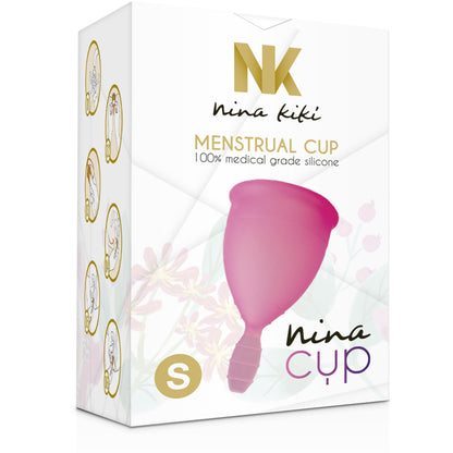 NINA KIKi MENSTRUAL CUP PINK SIZE S