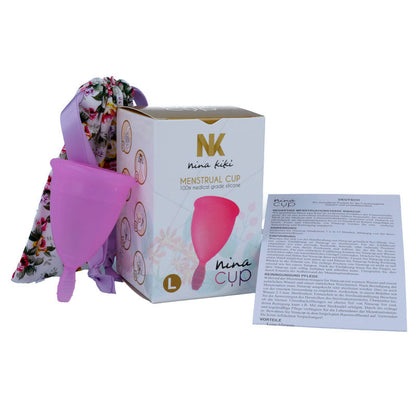 NINA KIKi MENSTRUAL CUP PURPLE SIZE L