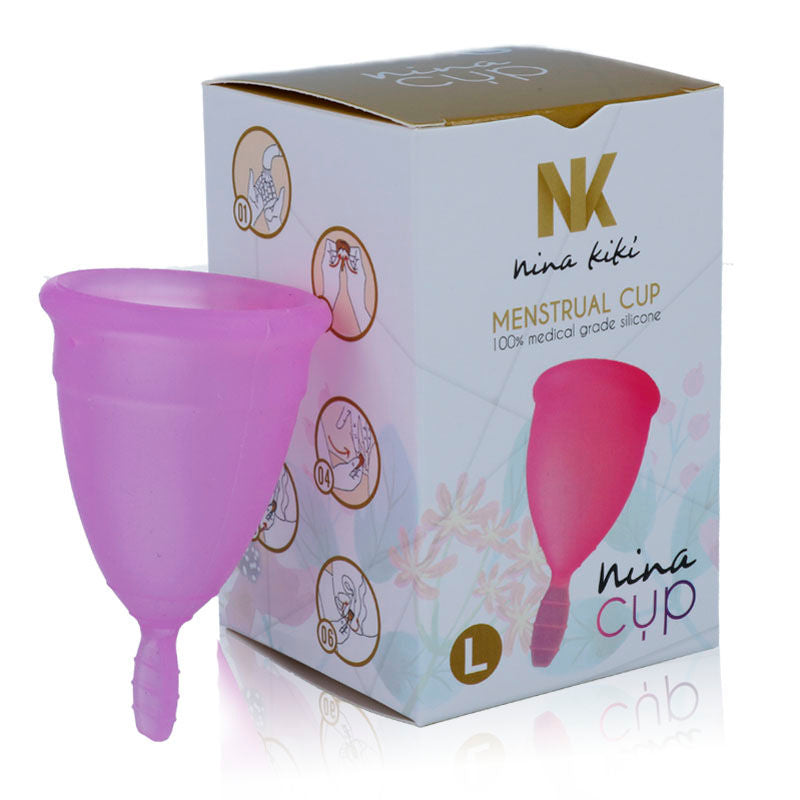 NINA KIKi MENSTRUAL CUP PURPLE SIZE L