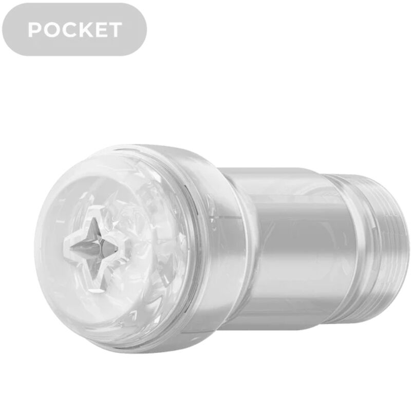 KIIROO FEEL POCKET STROKER CRYSTAL BY KIIROO TRANSPARENT