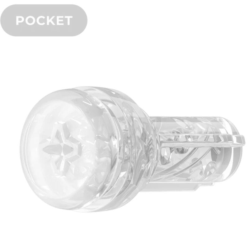 KIIROO FEEL POCKET STROKER CRYSTAL BY KIIROO TRANSPARENT